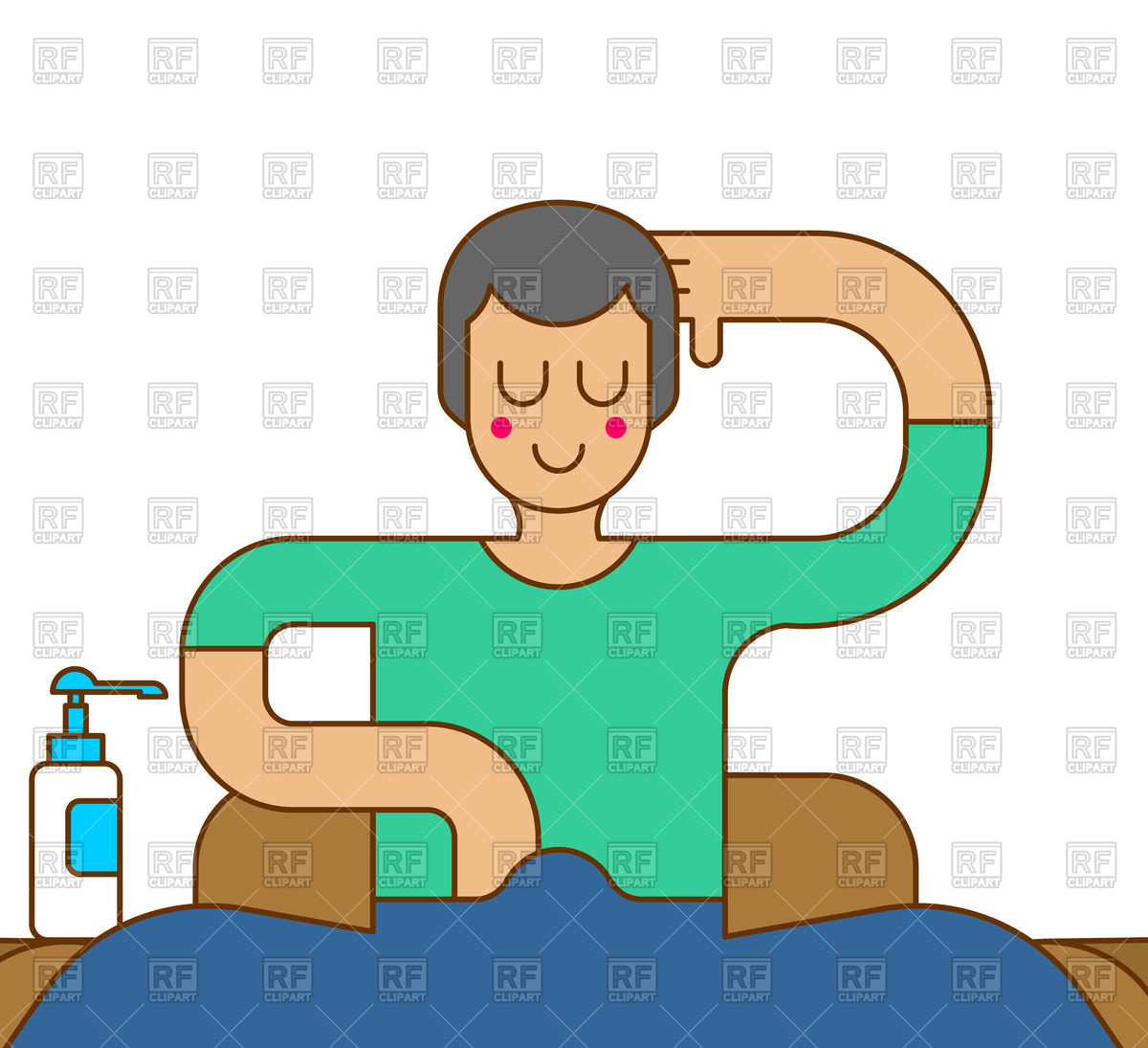 1200x1095 Onanism On Armchair Vector Image Vector Artwork Of People