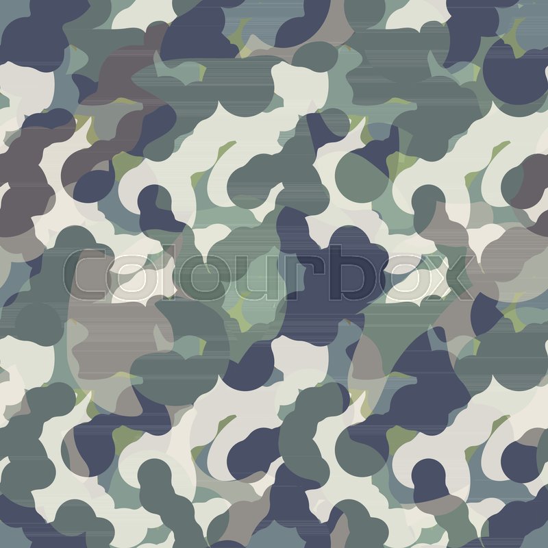 800x800 Army Camouflage Pattern For Military Design. Fashion Vector