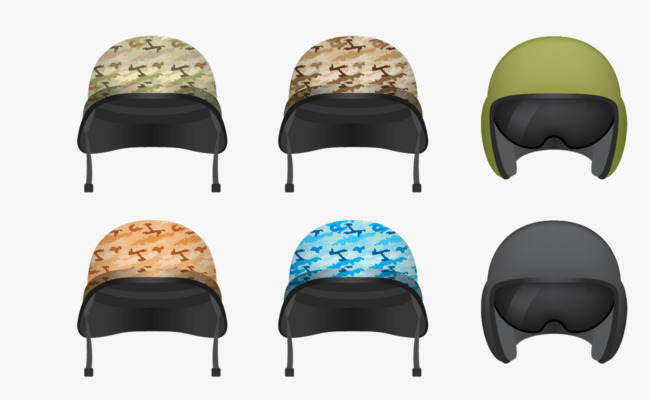 650x400 Army Helmet Vector, Camouflage, Helmet Material, Vector Material