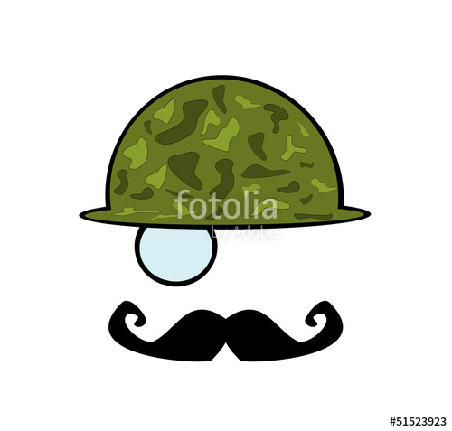 500x477 Man Wearing Vintage Army Helmet Stock Image And Royalty Free