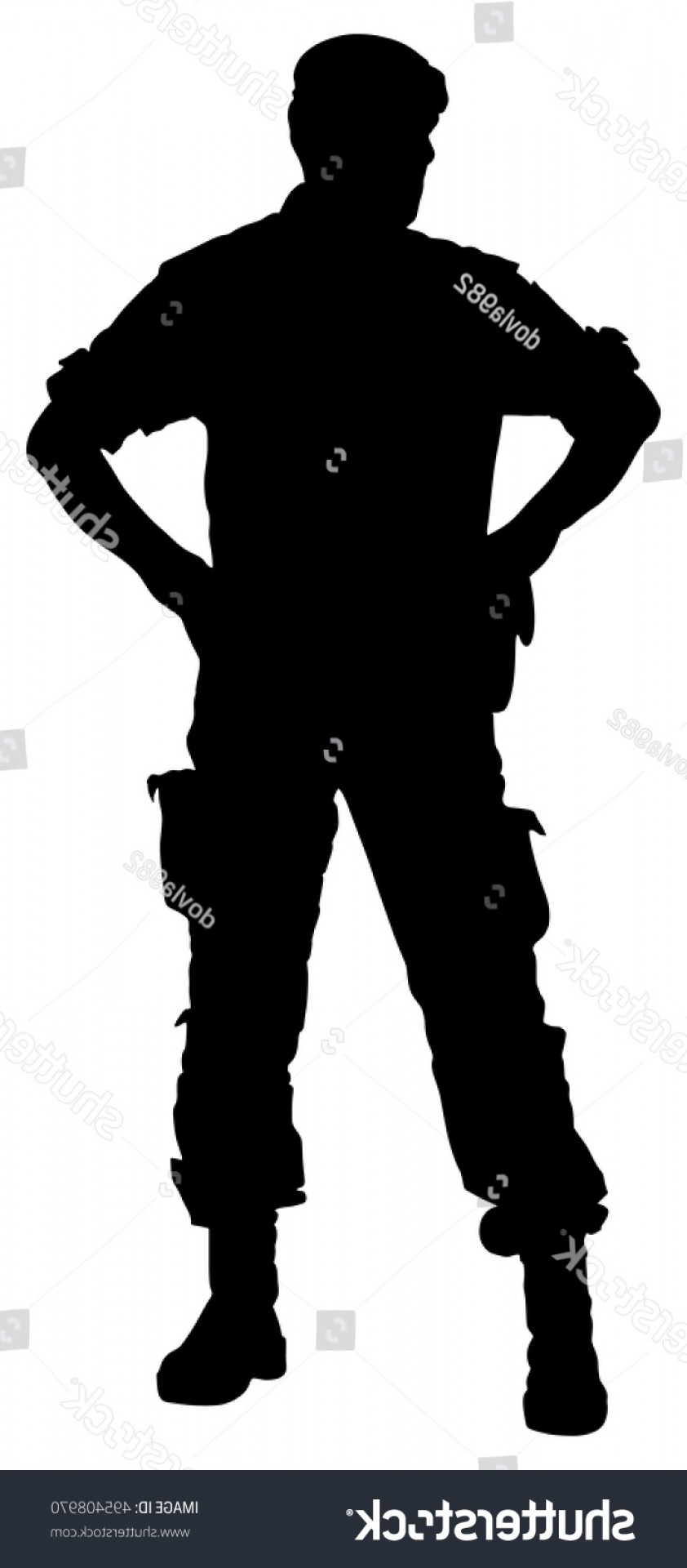 842x1920 Army Soldiers Silhouette Vector Isolated On Createmepink