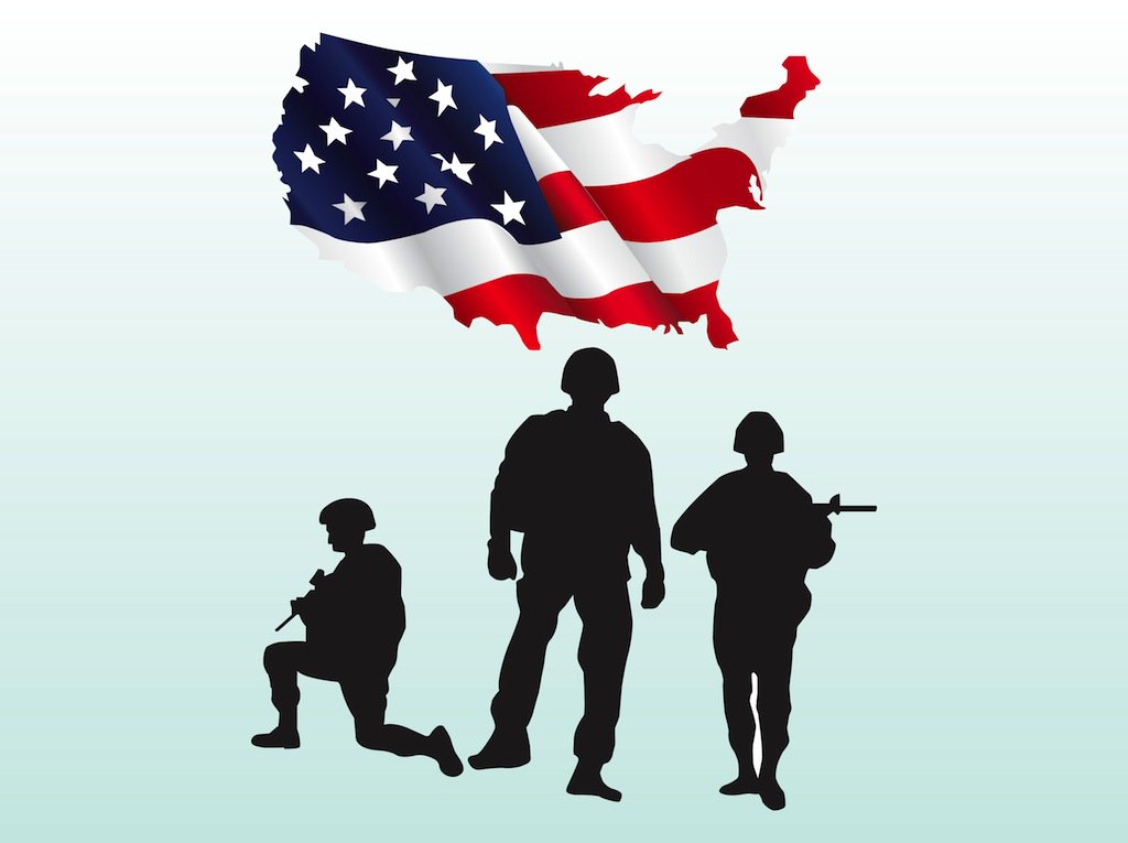 1024x765 Us Soldiers Vectors Vector Art Amp Graphics