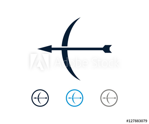 500x417 Circle Curve Arrow Arrowhead Vector Icon Logo Design