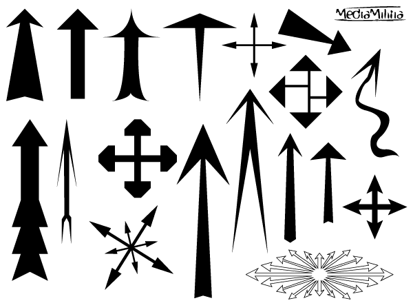 600x440 Free Arrows Free Vector Set 1 Psd Files, Vectors Amp Graphics