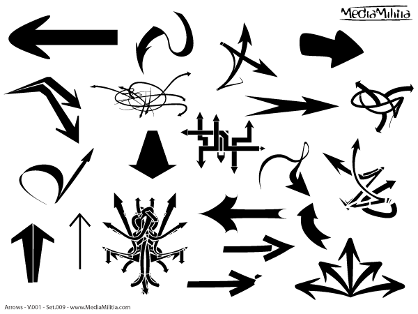600x450 Free Arrows Free Vector Set 9 Psd Files, Vectors Amp Graphics