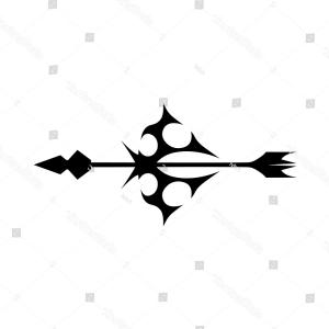 300x300 Tattoo Vector Art Arrow Silhouette Simple Lazttweet