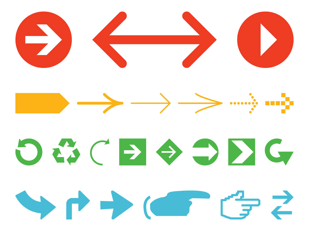 1024x765 Arrows Graphics