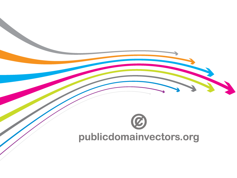 800x600 Free Vector Arrow Background