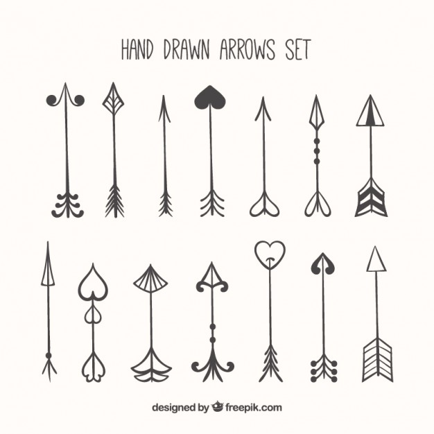 626x626 Collection Of Arrow Drawing Vector High Quality, Free