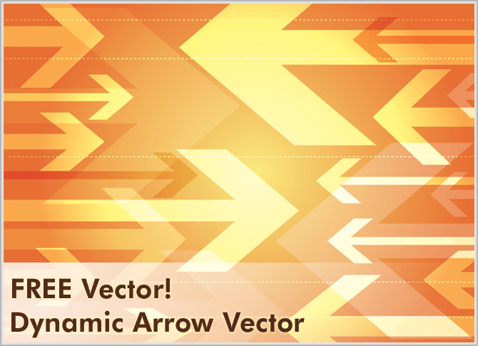 670x485 Free Vector Dynamic Arrows Background