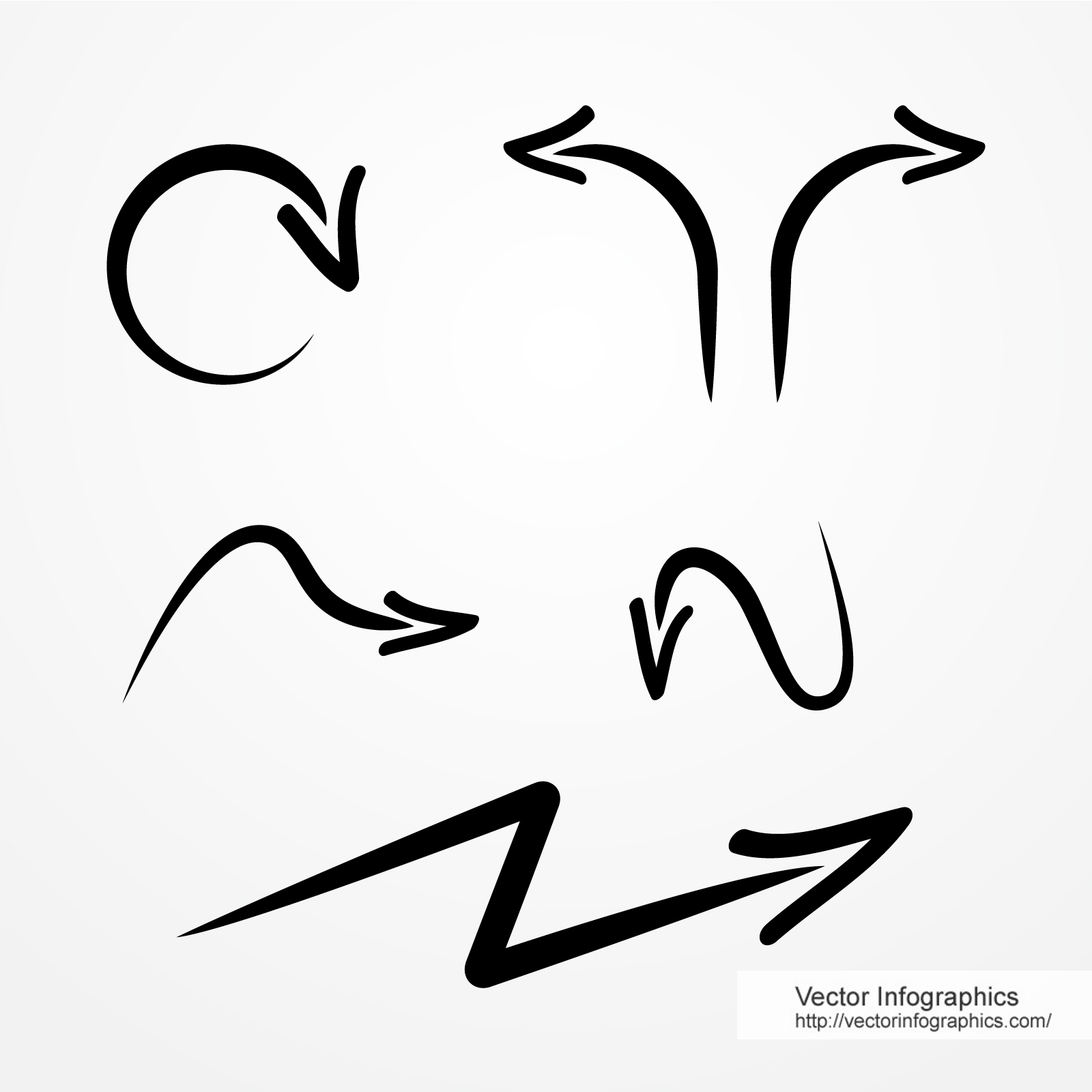 1600x1600 Sketch Arrow Vector Free Download
