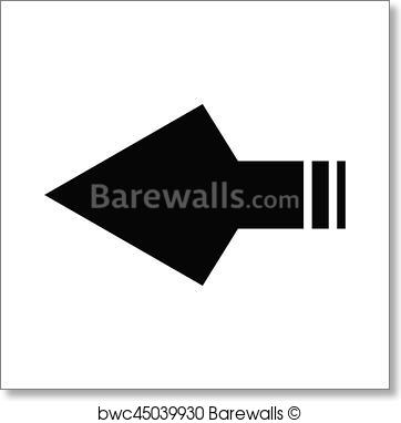 362x382 Art Print Of Arrowhead Barewalls Posters Amp Prints Bwc45039930