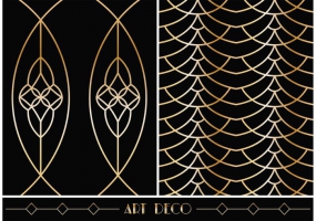 285x200 Art Deco Pattern Free Vector Graphic Art Free Download (Found