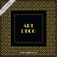 200x200 Art Deco Vector Border Frame Free Vector Graphic Art Free Download