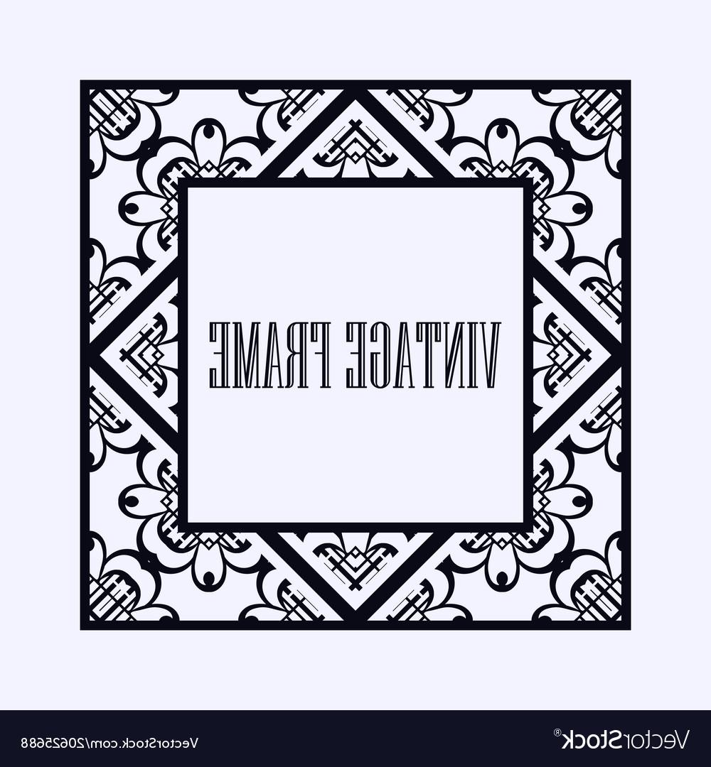 1000x1080 Hd Art Deco Frame Border Vector Photos