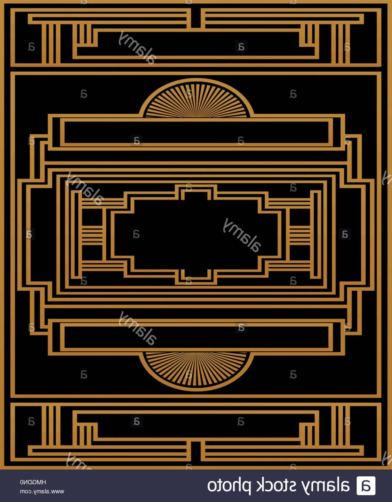 1305x1668 Stock Photo Two Color Pattern With Art Deco Frame Vector