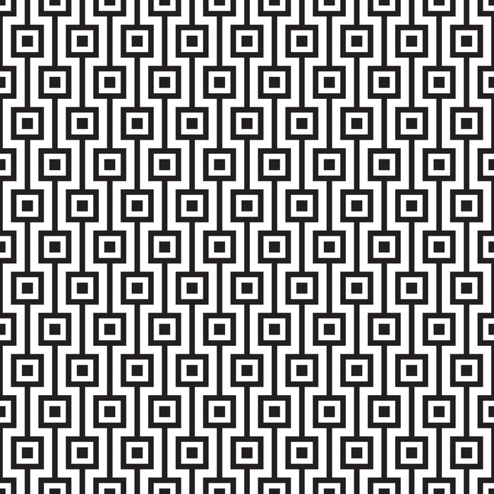 700x700 Abstract Seamless Black And White Art Deco Vector Texture Wall