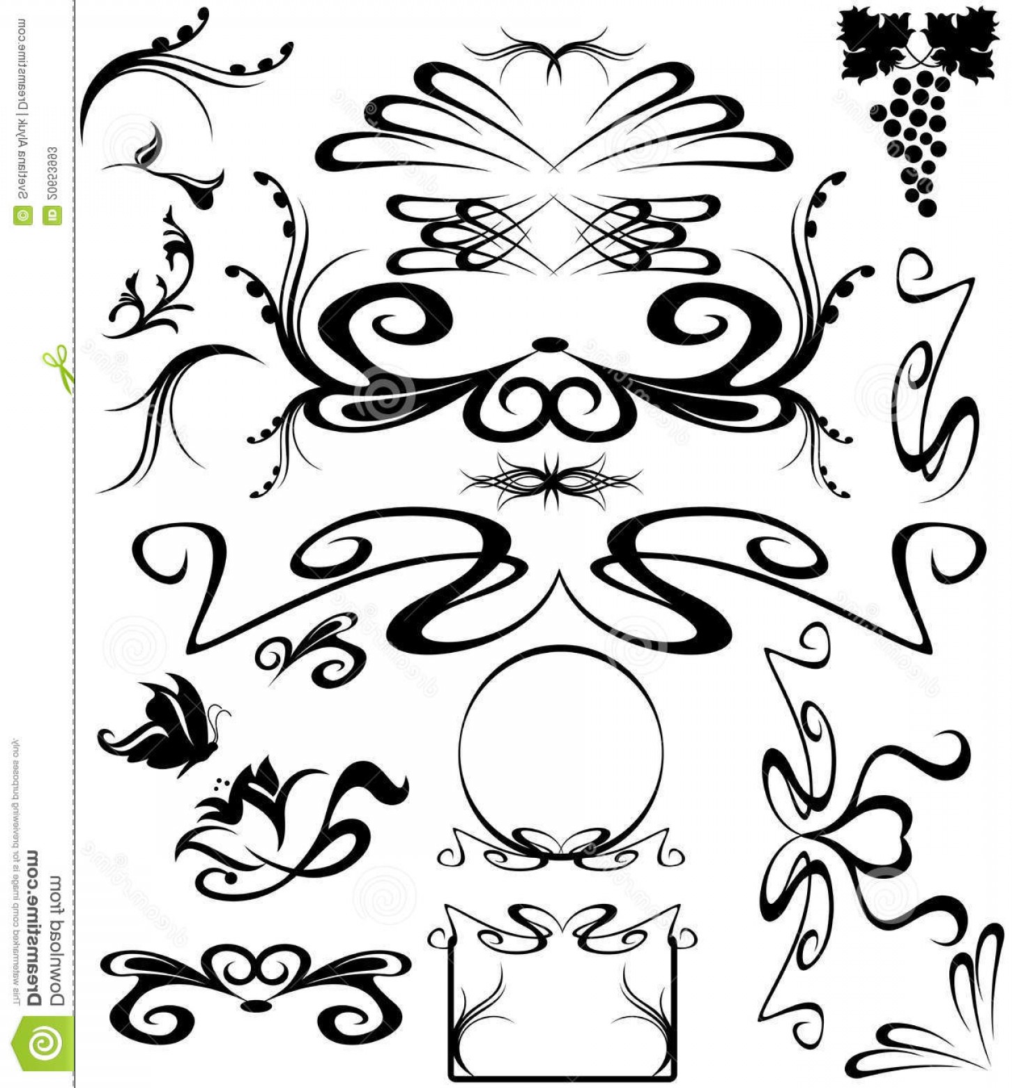 1452x1560 Flower Deco Vector Art Rongholland