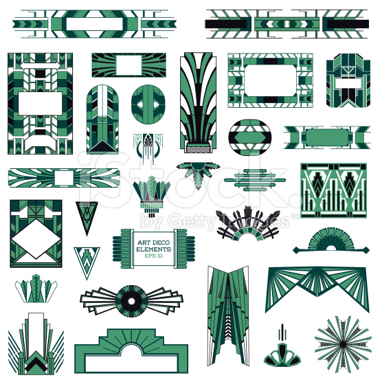 556x556 Free Art Deco Vector Art Deco Vintage Frames And Design Elements