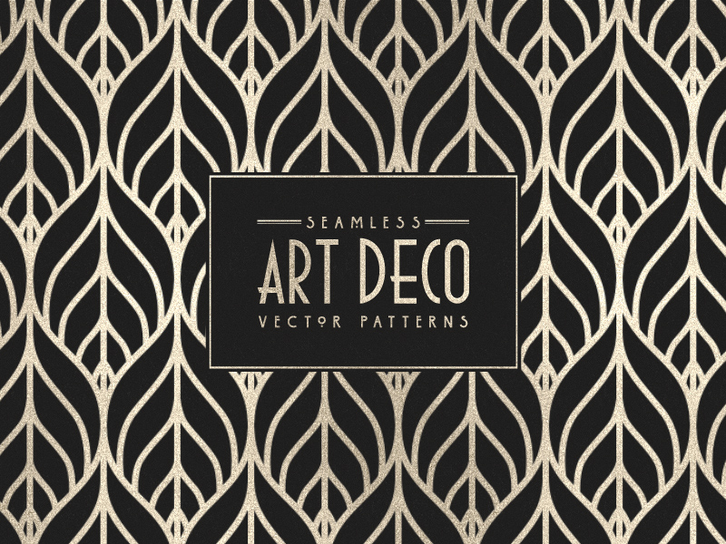 800x600 Seamless Art Deco Vector Patterns By Tony Thomas