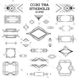 300x300 Art Deco Border Template Vector Sohadacouri