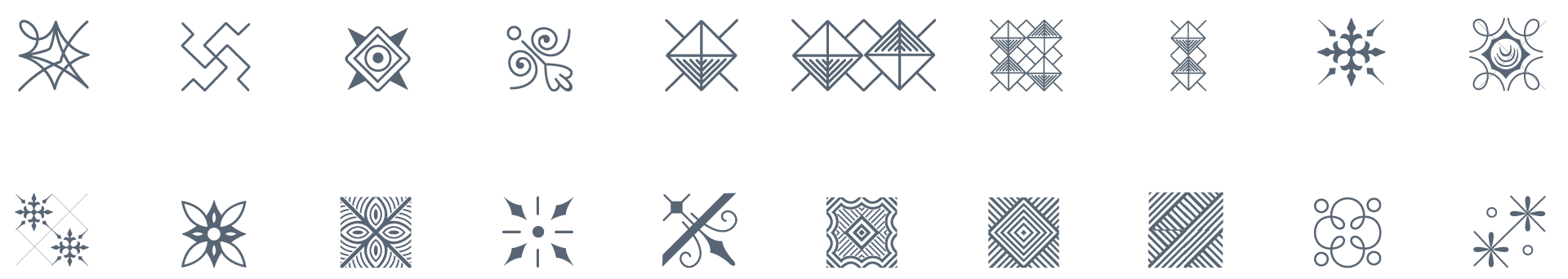 1920x342 Ultimate Art Deco Vector Pack 275 Decorative Frames, 70