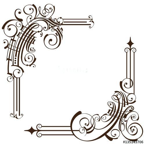 500x500 Victorian Art Deco Corner Design Pictures