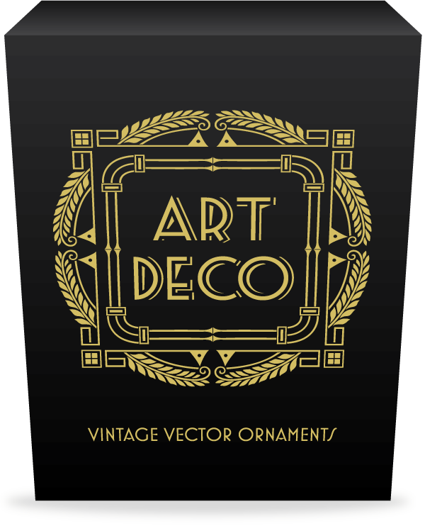 600x742 Ultimate Art Deco Vector Pack 275 Decorative Frames, 70