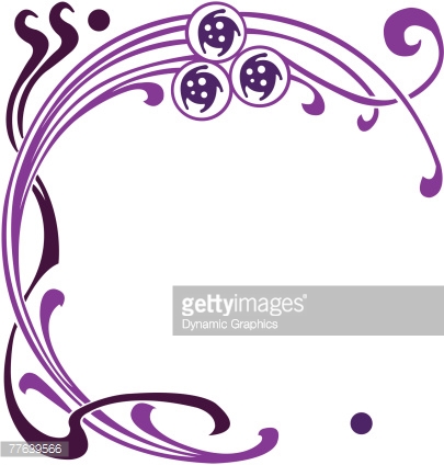 405x424 Art Nouveau Flower Clipart Collection