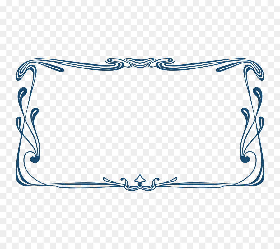 900x800 Borders And Frames Art Nouveau Ornament Clip Art Vector Graphics