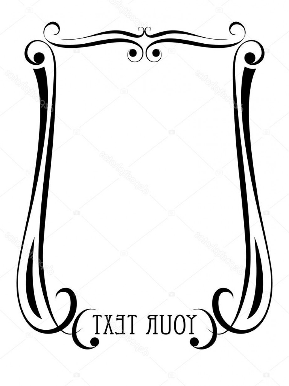 921x1228 Ornamental Border Vector Clip Art Geekchicpro