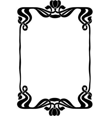 380x400 Swirl Clipart Art Deco ~ Frames ~ Illustrations ~ Hd Images