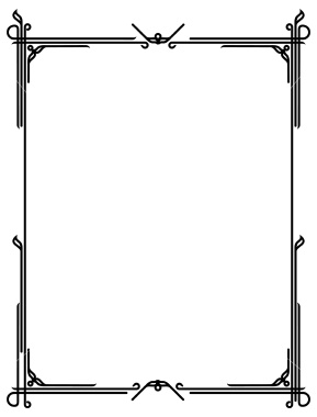 289x380 Frame Clipart Art Deco 3547503