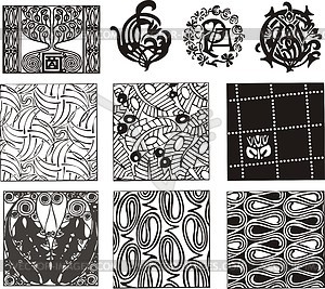 300x267 Art Nouveau Patterns