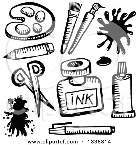 450x470 Artistic Clipart Drawing Material