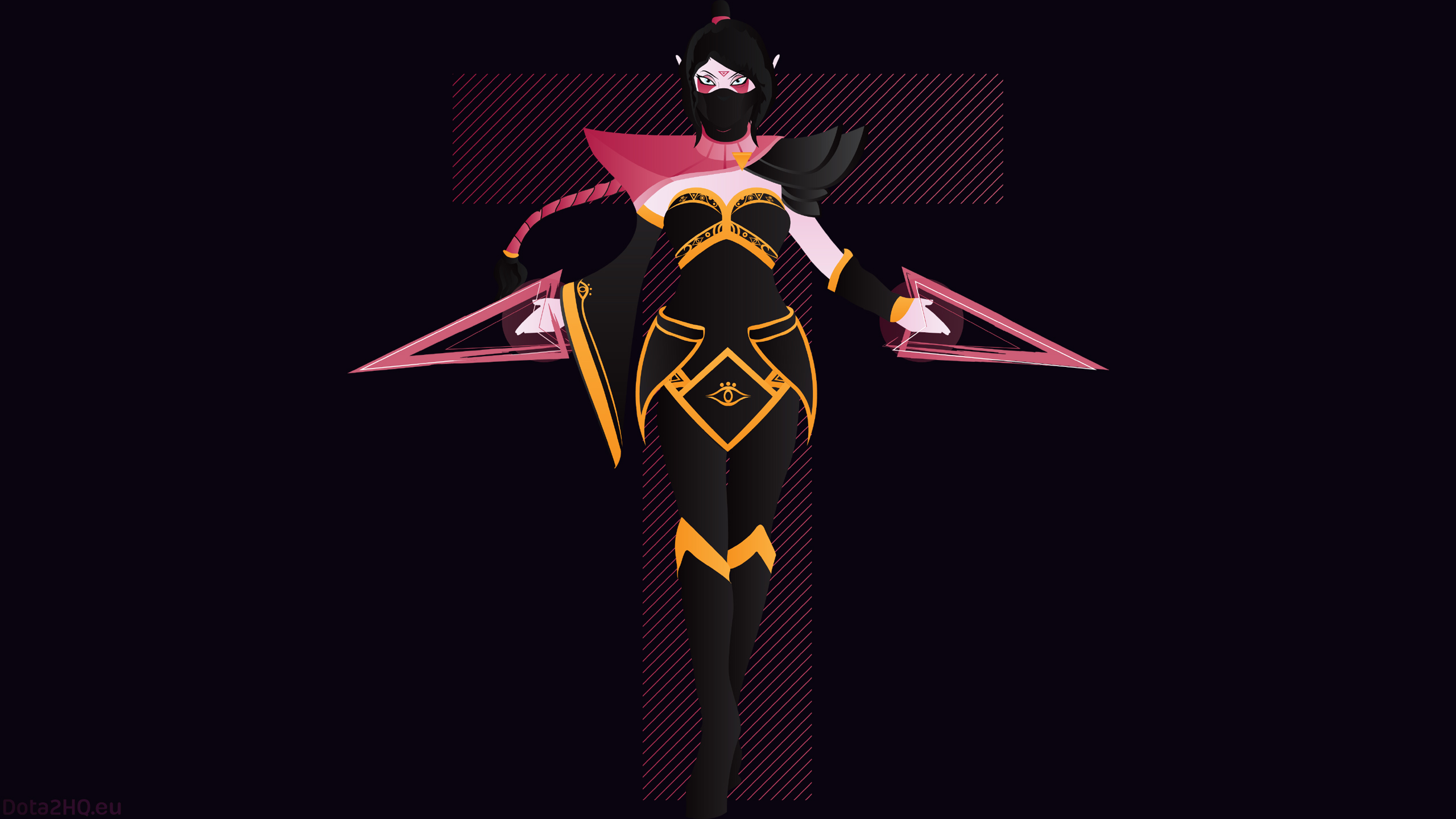 2560x1440 T]emplar Assassin (Vector Art)