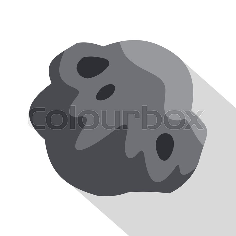800x799 Asteroid Icon. Flat Illustration Of Asteroid Vector Icon For Web