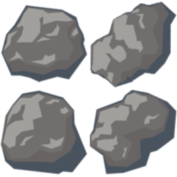 256x256 Images Of Asteroid Vector Png