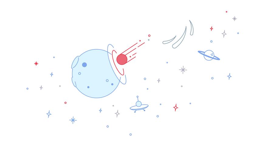 882x490 Asteroid Free Vector Art