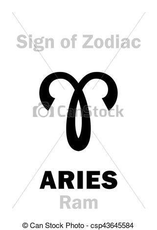 321x470 Astrology Sign Of Zodiac Aries (The Ram) Astrology... Vector