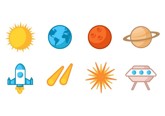 700x490 Free Astronomy Icons Collection Vector