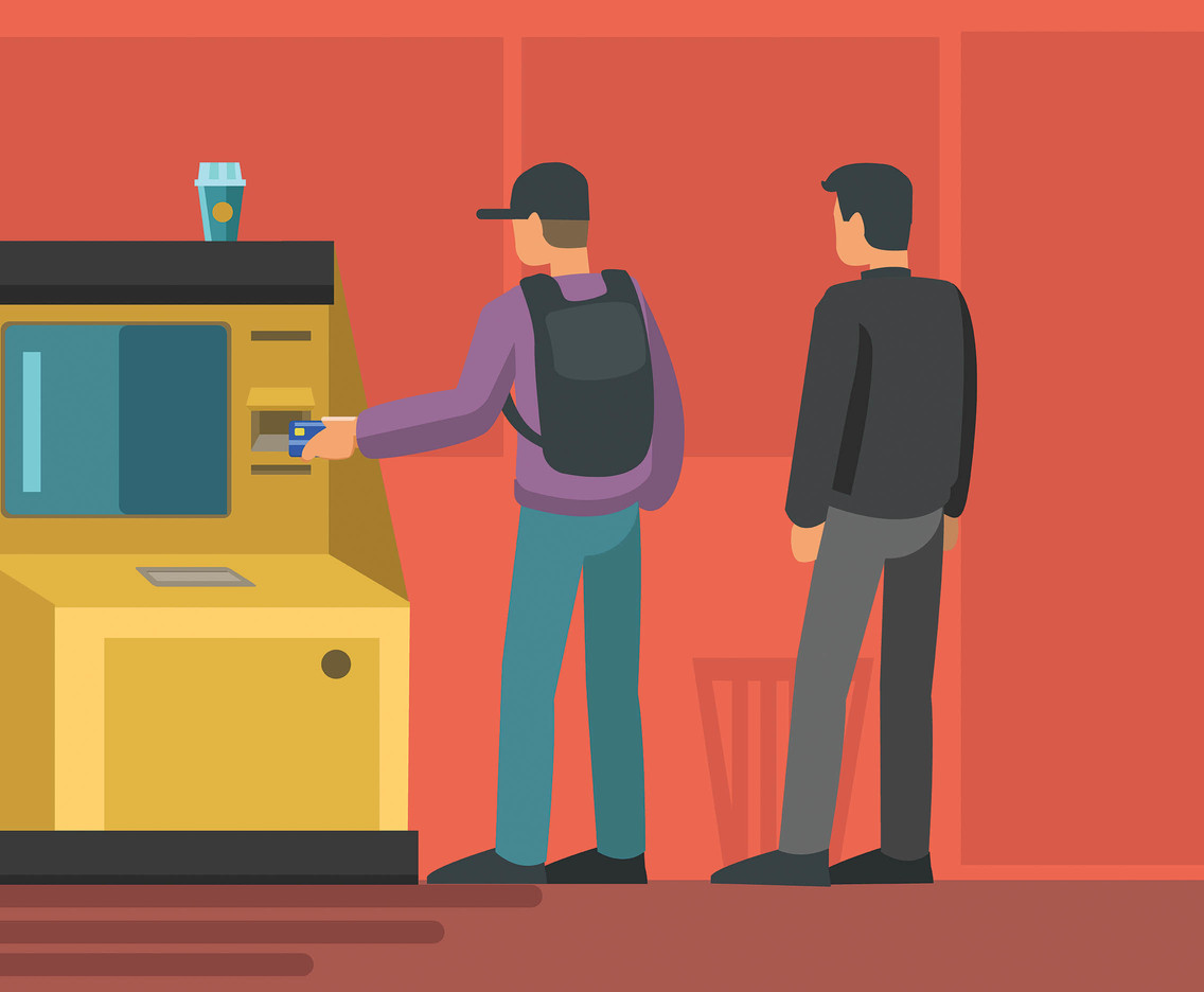 1136x936 Atm Illustration Vector Vector Art Amp Graphics