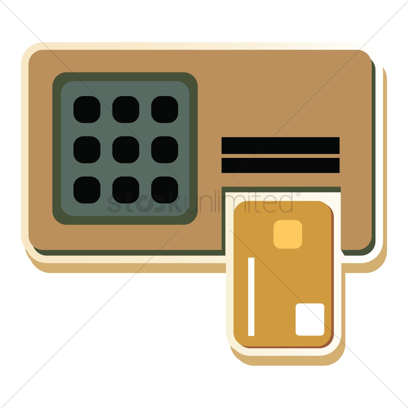 1300x1300 Atm Vector Image