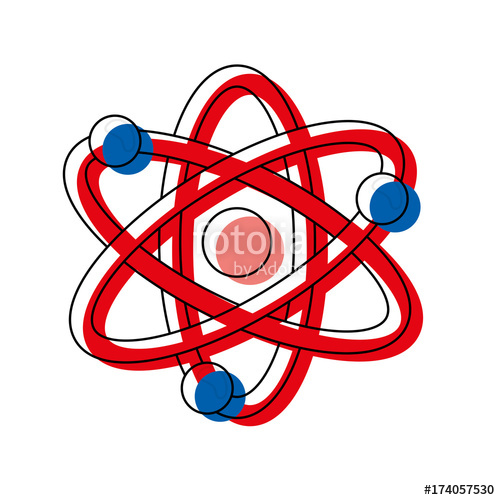 500x500 Atom Vector Illustration Stock Image And Royalty Free Vector