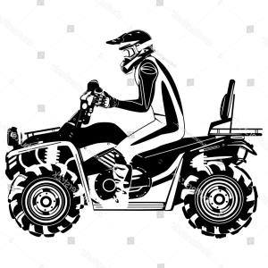 300x300 Atv Quad Bike Stylized Silhouette Symbol Design Vector Arenawp
