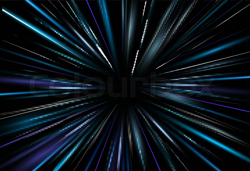800x550 Vector Illustration Light Effect Dark Blue Light Abstract