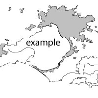 200x200 Vector Maps Of Australia For Download