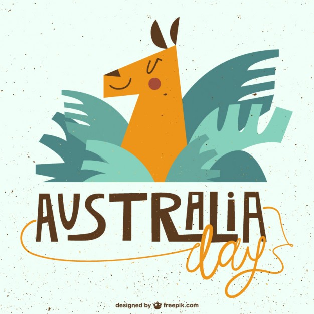 626x626 Australia Day Illustration Vector Free Download