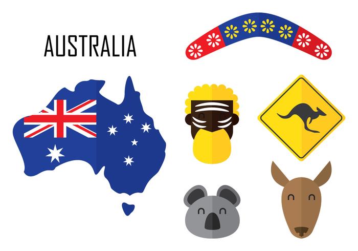 700x490 Australia Free Vector Art