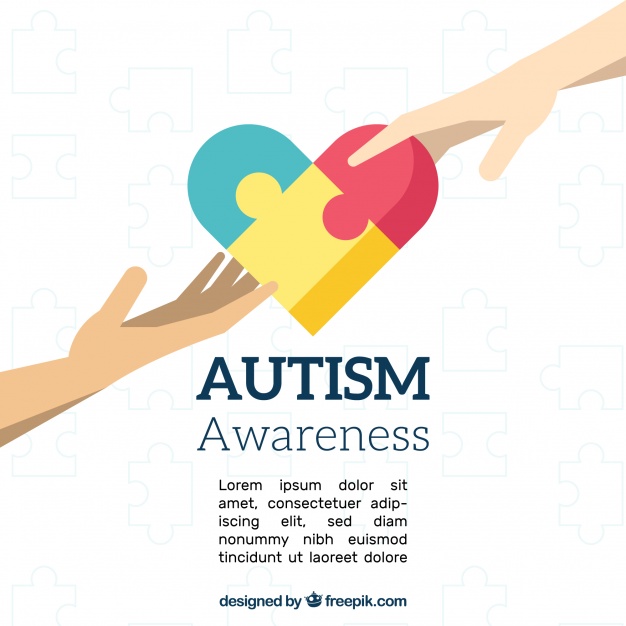 626x626 Autism Day Background In Flat Style Vector Free Download